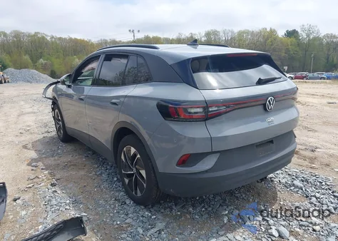 2022 Volkswagen Id.4 Awd Pro из США, поврежденный, VIN WVGJNPE25NP058110